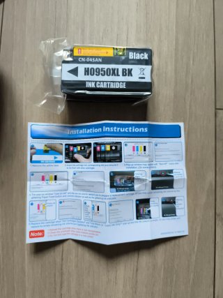 3 Cartuchos Tinta Negra RP-H-0950XL