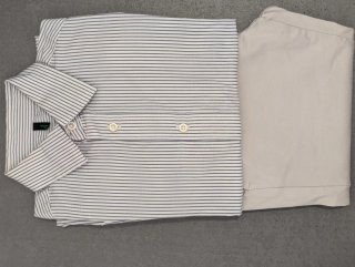 Conjunto Camisa Benetton y chinos Zara