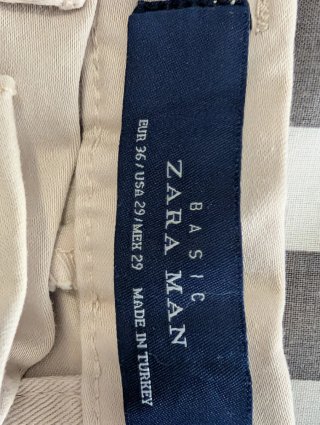 Conjunto Camisa Benetton y chinos Zara