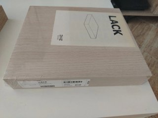 Baldas LACK IKEA Madera