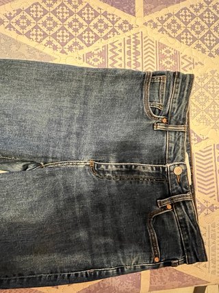 Vaqueros pitillo azules