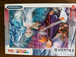 Puzzle Clementoni Frozen II 104 piezas