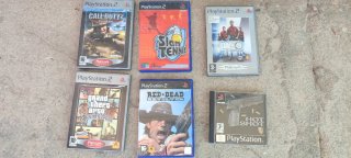 Lote 4 Juegos PS2: Call of Duty, GTA, Red Dead...