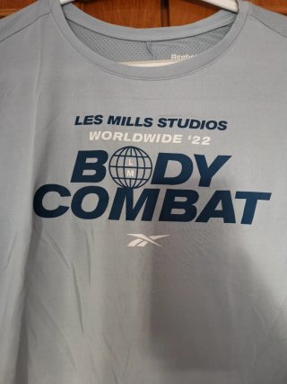 Camiseta mujer Crop Top Bodycombat Reebok Talla M