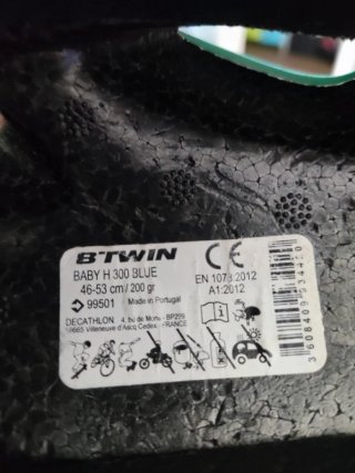 Casco Bici Infantil Decathlon Azul Animales