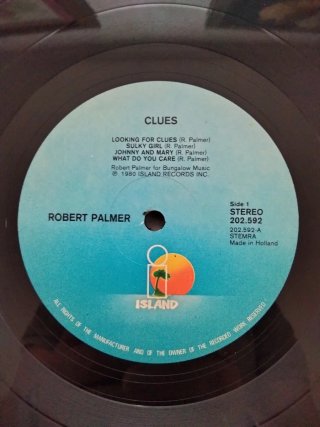 Vinilo LP Robert Palmer - Clues