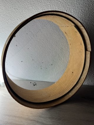 Setaccio antico in legno e rete