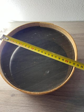 Setaccio antico in legno e rete