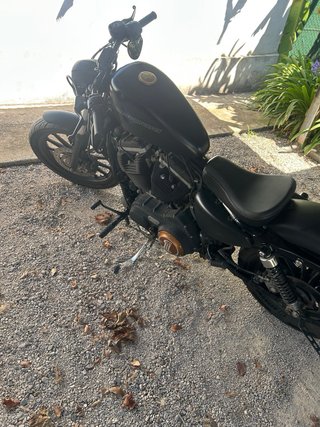 Harley-Davidson XL883N Iron Negra