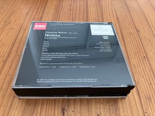 CD Norma Bellini Maria Callas EMI Classics