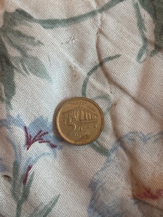 Moneda Antigua 5 Ptas Asturias