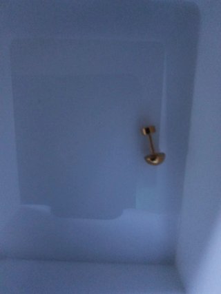 Pendiente dorado