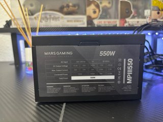 Fuente de alimentación Mars Gaming MPII550 550W PC