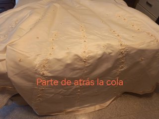 Vestido de Novia Talla 40, Blanco Roto