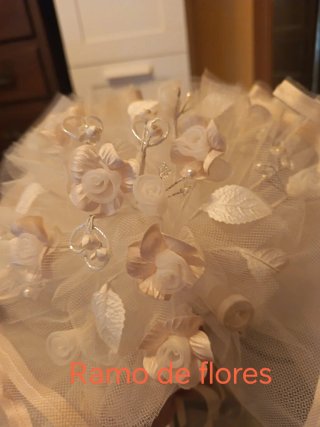 Vestido de Novia Talla 40, Blanco Roto