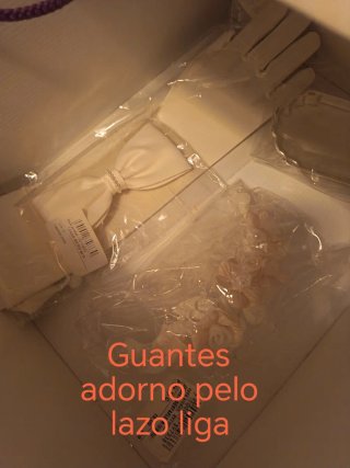 Vestido de Novia Talla 40, Blanco Roto