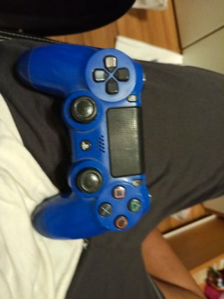 Mando PS4 azul