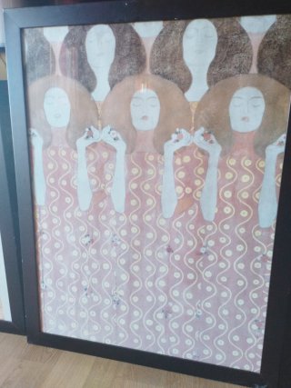 5 Láminas Gustav Klimt. Galería Belvedere