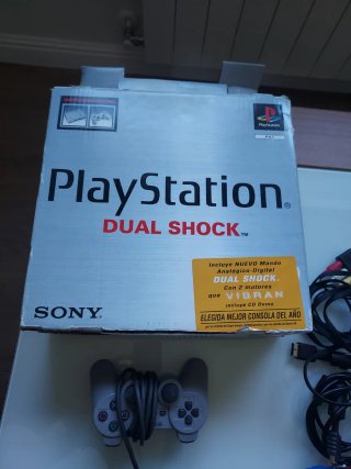PlayStation 1 Dual Shock gris
