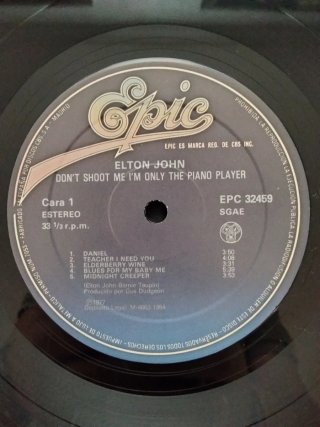 Vinilo LP Elton John - Don't Shoot Me