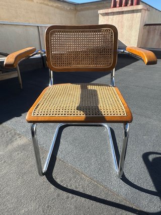 Silla Cesca Réplica Madera y Metal
