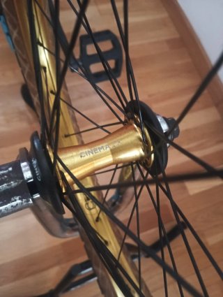 Bicicleta BMX azul