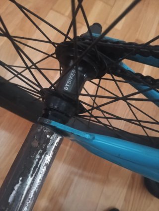 Bicicleta BMX azul