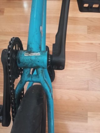 Bicicleta BMX azul