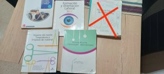 Libros TCAE grado medio.
