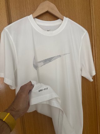 Camiseta Nike Blanca Camiseta DRI FIT
