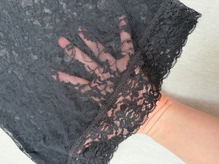 Conjunto DKNY encaje negro