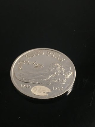 Moneda Plata 2000 Pts Goya Maja 1996