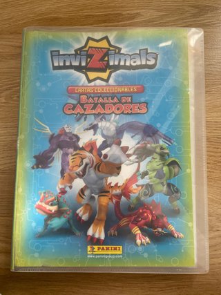 Álbum Invizimals Batalla de Cazadores