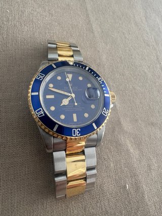 Rolex Submariner Acero y Oro Azul