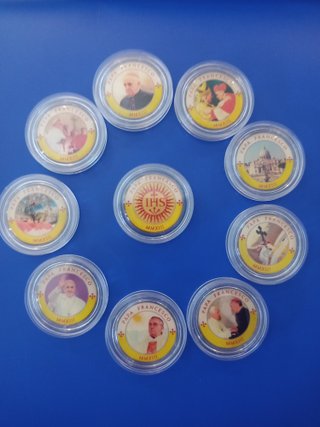 Monete commemorative Papa Francesco