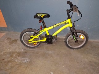 Bicicleta Conor Amarilla 14 Infantil