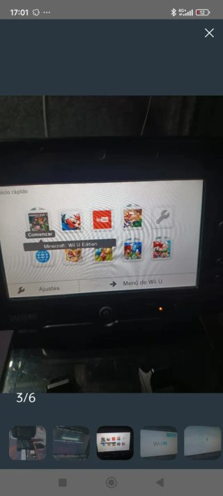 Nintendo Wii U Negra