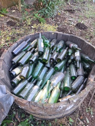 Botellas de cristal .se regalan