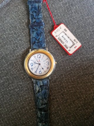 Orologio Vintage Breil Bicolore Oro/Blu