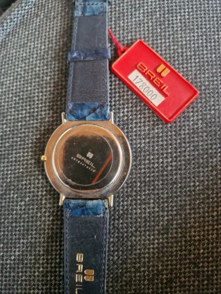 Orologio Vintage Breil Bicolore Oro/Blu