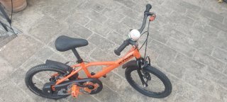 Bici bambino 4-6 anni arancione