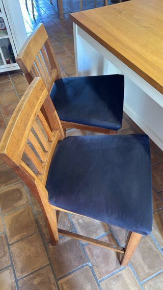 Sillas altas de madera
