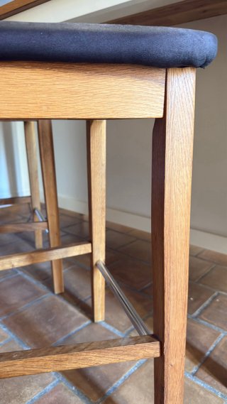 Sillas altas de madera