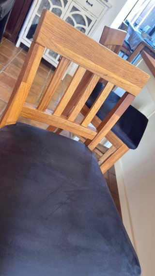 Sillas altas de madera
