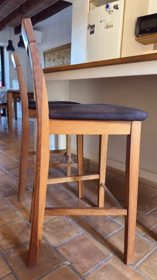 Sillas altas de madera