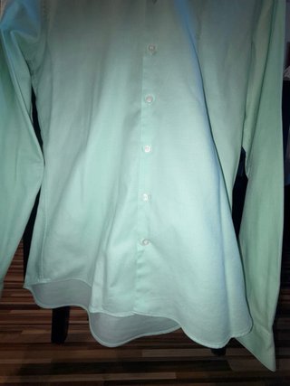 Camisa Calvin Klein verde hombre