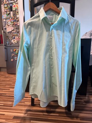 Camisa Calvin Klein verde hombre