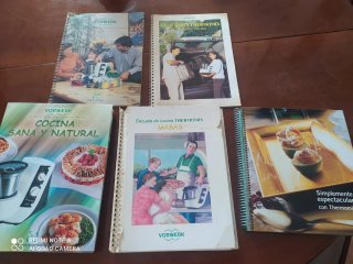 Lote de libros recetas Thermomix
