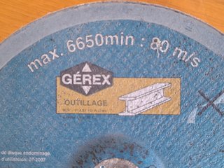 5 Discos Corte Metal 230mm Gérex