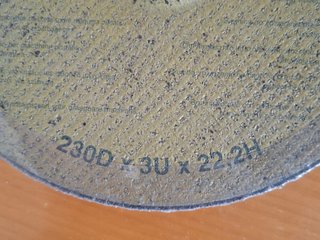 5 Discos Corte Metal 230mm Gérex